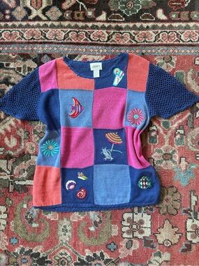Vintage Jenny Beach Knit Top
